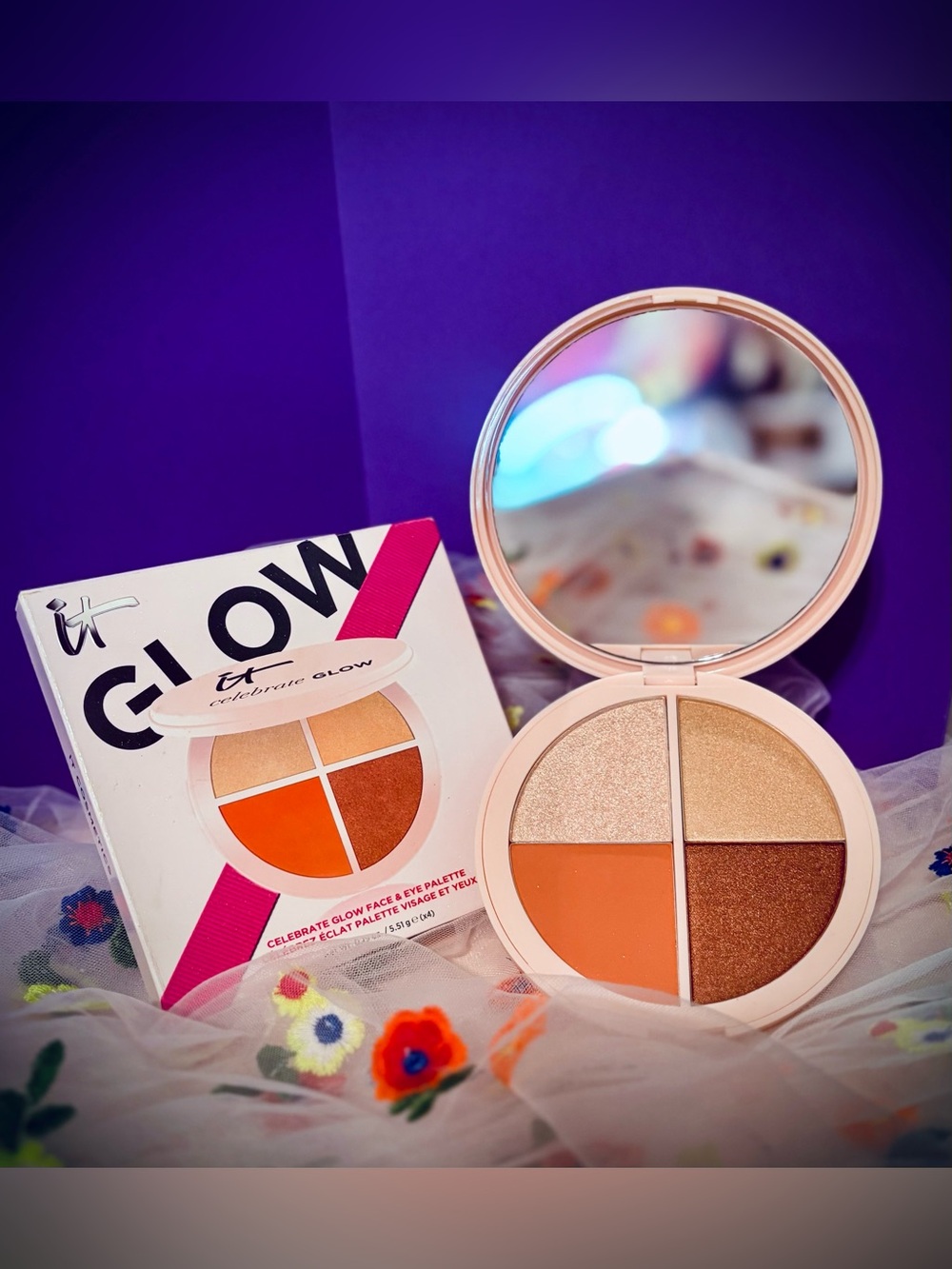 IT Cosmetics Glow Face & Eye Palette - 4 in 1
